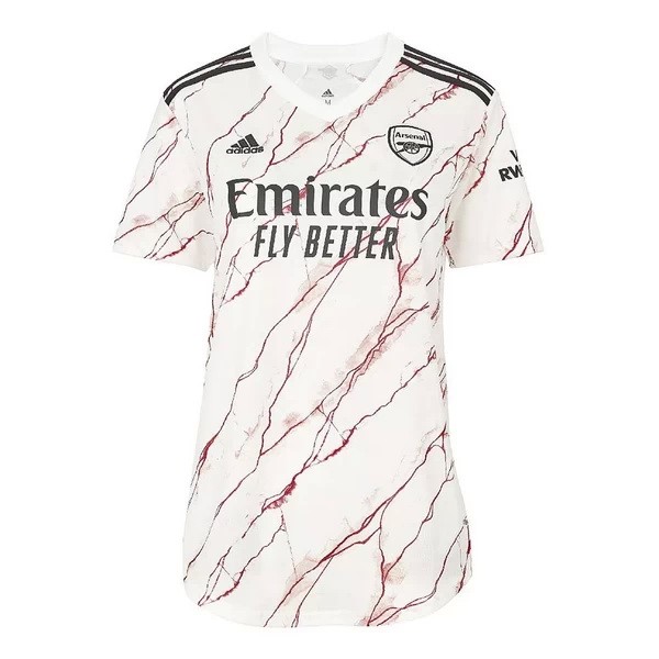 Camiseta Arsenal 2ª Mujer 2020/21 Blanco